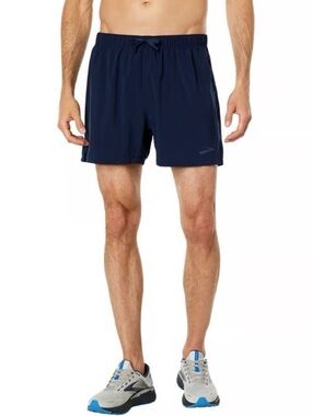 Brooks Navy Athletic Run Happy Shorts SZ:XXL